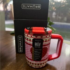 BrüMate MÜV Coffee Mug with Red Handle